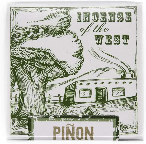 Vista 13 de Incienso de Santa Fe, ladrillos de incienso de madera natural de piñón, 40