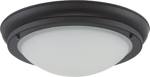 Vista 6 de Nuvo 62/514 Montaje empotrado de una luz, 9.63 pulgadas, Pwt, Nckl, B/S, Slvr