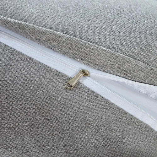 Vista 5 de Cojín de cuña triangular, almohada de lectura triangular para cama doble tamaño Queen size, almohada de lectura para adultos grandes con bolsillos
