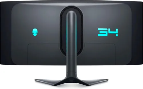 Vista 6 de Dell Alienware 34 QD-OLED QD-OLED Monitor para juegos - 34.18" WQHD (3440x1440) 21:9-165Hz - 0.1ms GTG - 1800R - DCI-P3 99.3% - sRGB 149% - AMD