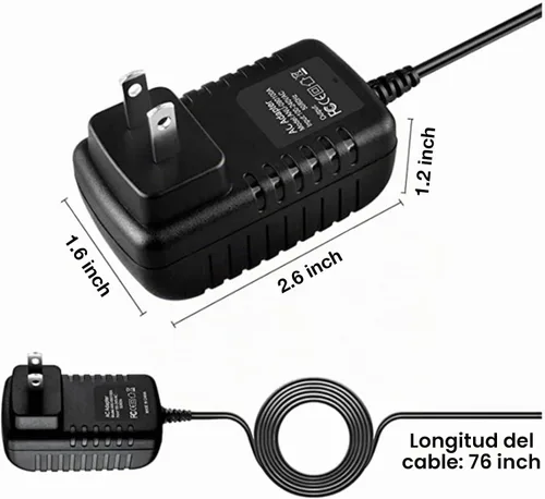 Vista 3 de Nuevo adaptador de CA global para CASIO AD-A60024 ADA60024 Class2 Transformador DC Cargador