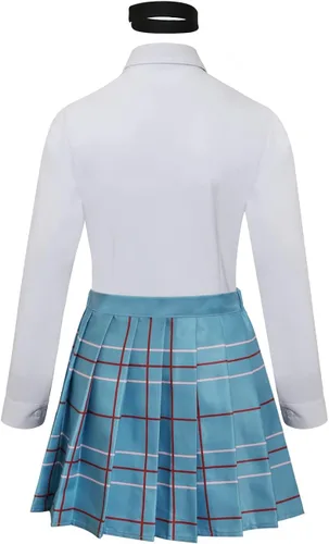 Vista 3 de Ainiel Kitagawa Marin - Uniforme de anime para cosplay camisa de falda traje escolar para niñas