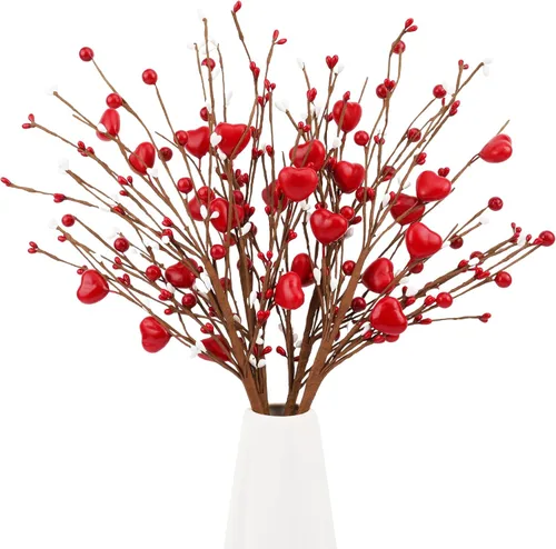 Vista 37 de Wootkey 10 piezas de flores artificiales de jazmín de tallo largo, color naranja quemado, jazmín otoñal, tallos florales de otoño para ramos