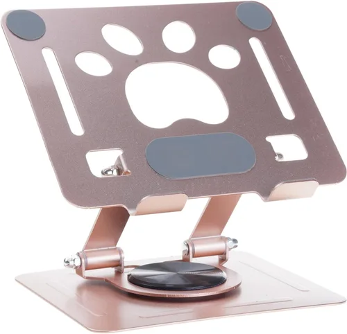 Vista 4 de Laptop Bracket Tablets Bracket Multifunctional Desktop Lazy Bracket 360 Degree Rotation Foldable Stand