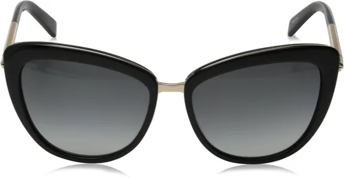 Vista 2 de Kate Spade New York Gafas de sol Kandi Cat-Eye para mujer, negro, gris (Black & Gray Gradient)
