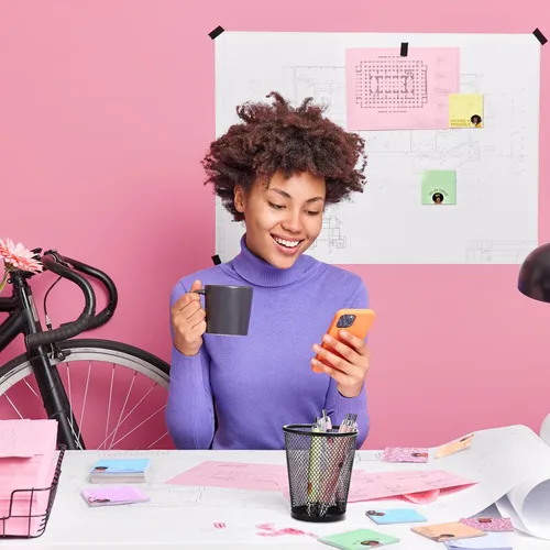 Vista 6 de Yeaqee Juego de 72 notas adhesivas para niñas negras con bolígrafos motivacionales, juego de regalos inspiradores afroamericanos, blocs de notas