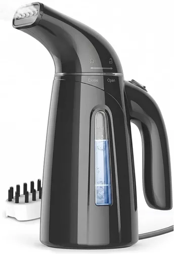 Vista 12 de OGHom Vaporizador para ropa, vaporizador de ropa portátil, vaporizador de mano para prendas, 240 ml, gran capacidad, 700W, plancha de vapor de viaje