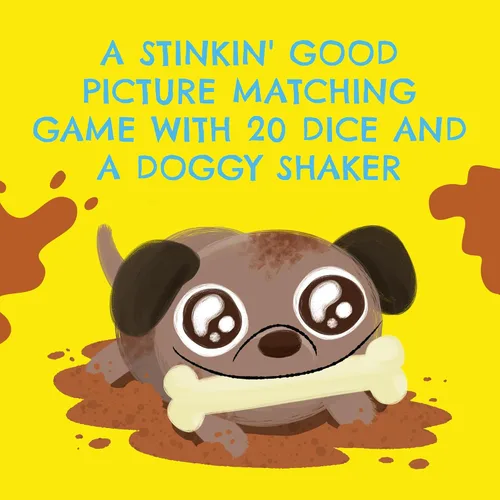 Vista 4 de Exploding Kittens You Little Stinker Dog, 2-5 Players, Ages 4+ Dice Game