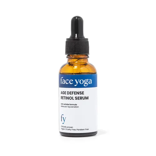 Vista 3 de Age Defense - Suero de retinol, fórmula antienvejecimiento, hidratante y nutritiva para piel joven, suero facial vegano antienvejecimiento