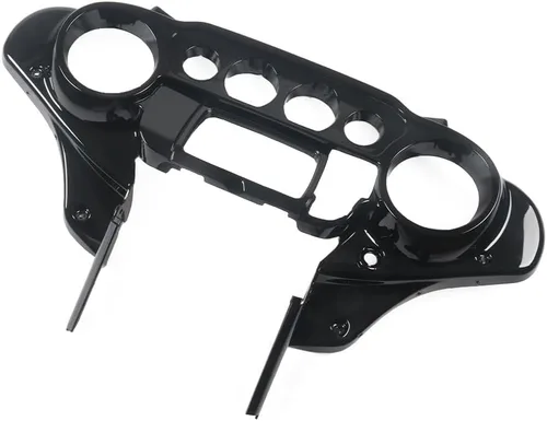 Vista 3 de Carenado interior de murciélago delantero negro brillante para Harley Davidson 2014 2023 Touring Electra Glide Street Glide 15 16 17 18 19 20 21 22