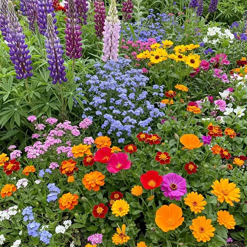 Vista 22 de Ferry Morse Mezcla para Todo Propósito Sol-Sombra a Granel Semillas de Flores Silvestres, 1 lb