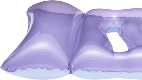 Vista 7 de Funsicle Alfombrilla inflable de 6 pies para tumbonas con reposacabezas cómodo