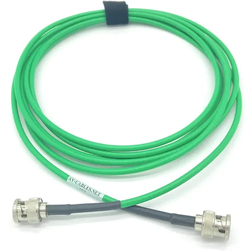 Vista 8 de AV-Cables Cable BNC 3G/6G HD SDI Mini RG59 - Belden 1855a (1.5 pies, negro)