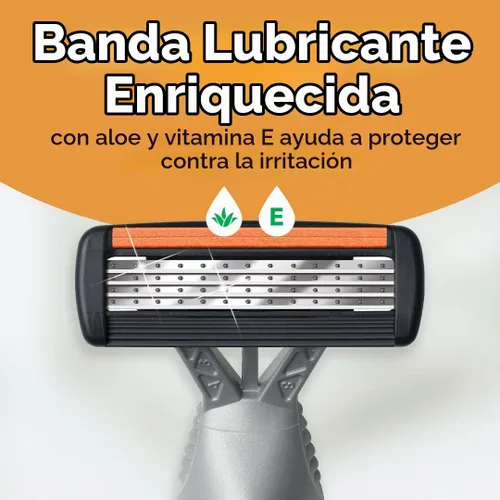 Vista 4 de BIC Flex 4 - Rastrillos para afeitar desechables de 4 hojas, 10
