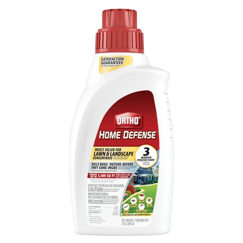 Vista 6 de Ortho Home Defense - Insecticida para césped y paisaje listo para rociar, mata hormigas, garrapatas, mosquitos, pulgas y arañas, trata hasta 5,300