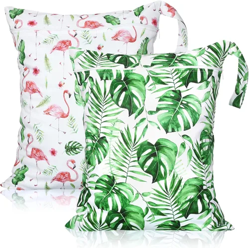 Vista 17 de Shappy 2 piezas de gran bolsa de lavandería de viaje, lavable, impermeable, húmeda y seca, gran bolsa de ropa sucia para baño, entrenamiento