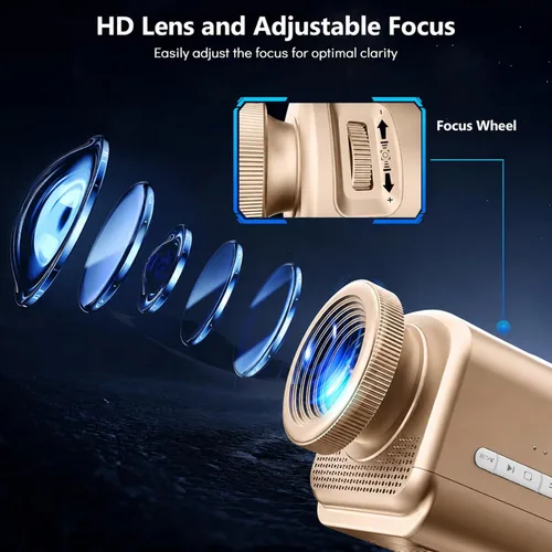 Vista 4 de Rossetta Proyector 3D, proyector de galaxia 3D HD de 60 temas con altavoz Bluetooth y control remoto, temporizador 1H/2H, luz nocturna