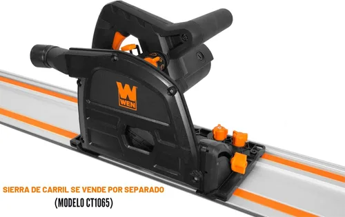 Vista 3 de WEN CT9502 Riel de guía y adaptadores de 100 pulgadas para sierra de pista