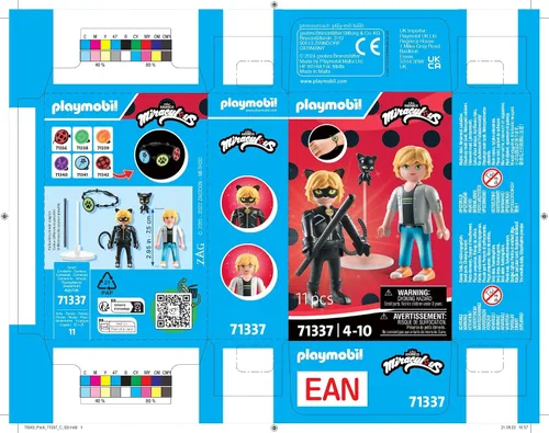 Vista 9 de Playmobil Miraculous: Adrien & Cat Noir