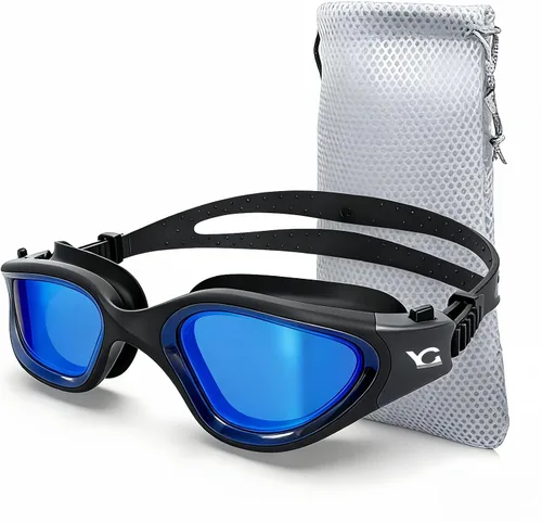 Vista 14 de Gafas de natación, gafas de natación, gafas de natación profesionales, antivaho sin fugas, gafas de natación de visión amplia