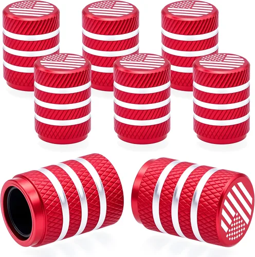 Vista 57 de 4 piezas de tapas de válvula de rueda con forma de punta, válvula de rueda de aleación de aluminio con punta, cubiertas universales de válvula