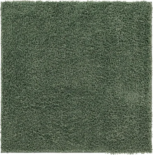 Vista 257 de Unique Loom Colección Davos Shag - Alfombra Lino