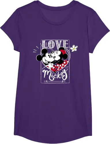 Vista 56 de Disney Mickey & Minnie Mouse Love Mickey - Camiseta para el día de San Valentín