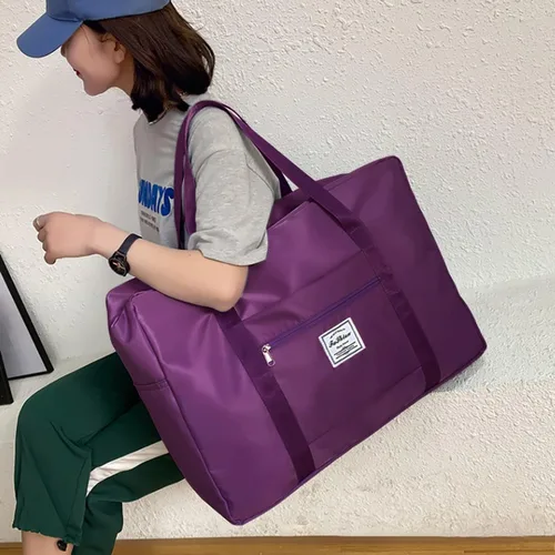 Vista 5 de IMCUZUR Bolsa de fin de semana para mujer, bolsa de viaje para Spirit Airlines, bolsa de artículos personales de 18 x 14 x 8 pulgadas, bolsa de mano
