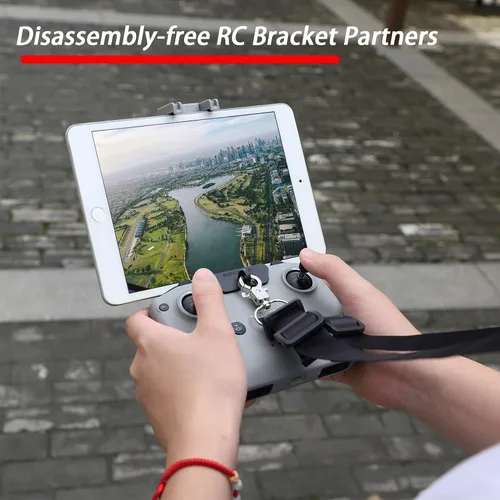 Vista 2 de Soporte para tablet RC-N1 con control remoto de 7.9 a 11 pulgadas para DJI Mini 3 Pro Mavic 3 Air 2S Mavic Air 2 Mini 2 Drone Accessories Bracket