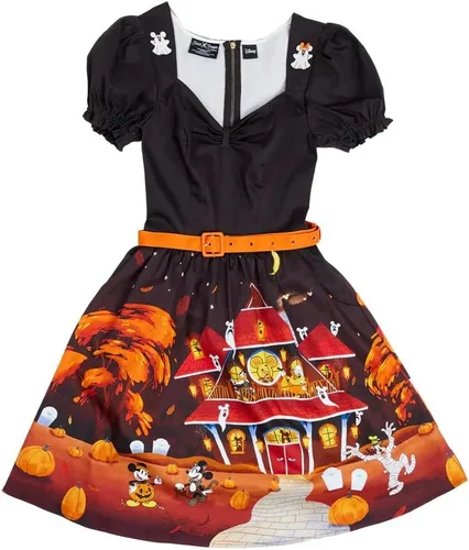Vista 3 de Loungefly Stitch Shoppe Disney Haunted House Allison Vestido