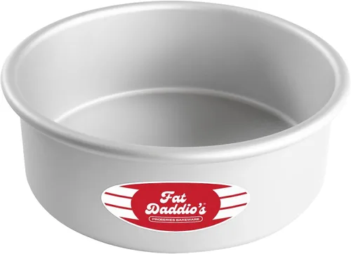 Vista 25 de Fat Daddio's Juego de moldes para pasteles redondos uniformes de aluminio anodizado de 4 niveles, profundidad de 2 pulgadas