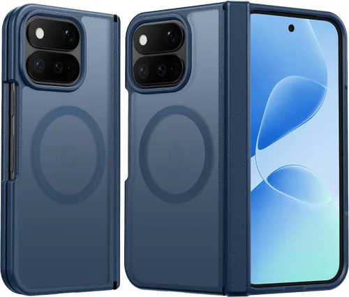 Vista 137 de FNTCASE - Funda para iPhone 16 Pro: magnética, mate, translúcida, de grado militar, protectora contra caídas, resistente, fina, duradera y a prueba