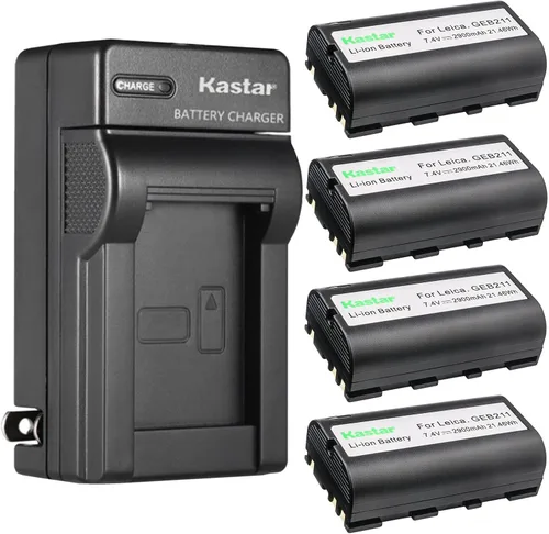Vista 7 de Kastar Cargador de batería de pared AC para batería Geomax ZBA600 Geomax ZBA400 Geomax ZBA200 Geomax 724117, Geomax ZOOM 10 ZOOM 20 ZOOM 30 ZOOM 35