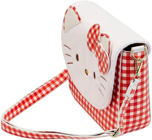 Vista 6 de Loungefly Sanrio Hello Kitty Gingham - Bolso bandolera multicolor