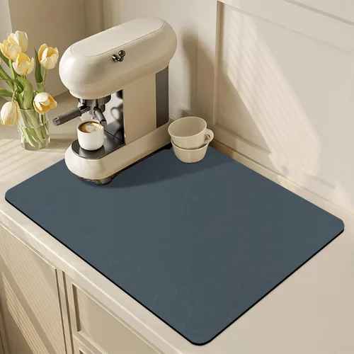 Vista 23 de Alfombrilla Divertida para Cafetera - Bandeja Espresso para Barra de Café Bajo Alfombrilla para Cafetera, Alfombrilla para Cafetera para Encimera