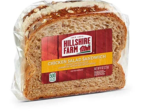 Vista 2 de Hillshire Farm Sándwich de ensalada de pollo .5 libras (10 unidades)