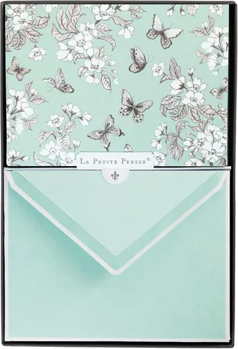 Vista 10 de Graphique La Petite Presse Birds - Notas en caja, tarjetas de notas en blanco con sobres, juego de 10 tarjetas de felicitación para todas