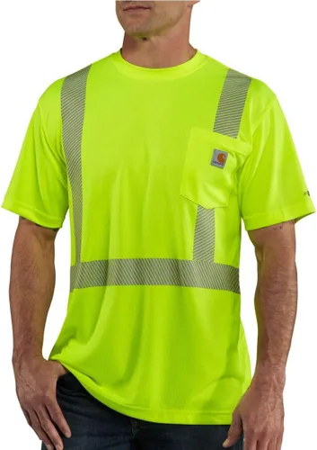 Vista 4 de Carhartt Camiseta de manga corta de alta visibilidad para hombre clase 2