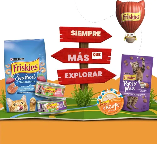 Vista 8 de Purina Friskies Lil' Soups Lil' Grillers & Lil' Slurprises complemento alimenticio para gatos