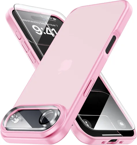 Vista 150 de Yriklso 3 en 1 Funda Magnética Fuerte para iPhone Air, 1X Protector de Pantalla + 1X Protector de Lente de Cámara, Cubierta Protectora a Prueba