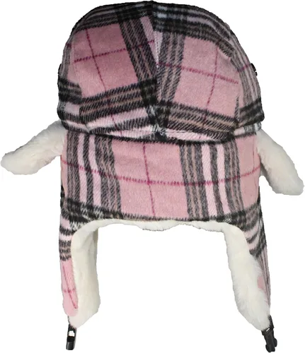Vista 3 de Best Winter Hats Sombrero ruso y trampero de calidad para niños grandes con piel sintética (talla única)