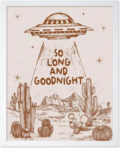 Vista 106 de Poster Master Póster de You've Yeed Your Last Haw - Impresión retro de vaquero marrón - Arte occidental - Arte moderno - Arte del salvaje oeste
