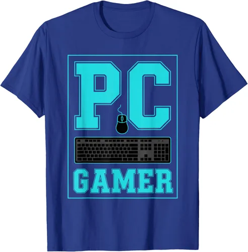 Vista 21 de PC Gamer Gaming Teclado Ratón Esports Computer Fan Camiseta