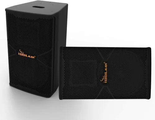 Vista 4 de Sistema de karaoke premium IDOLmain 6000 W amplificador de mezcla con entrada óptica, altavoces duales y micrófonos inalámbricos de alta tecnología