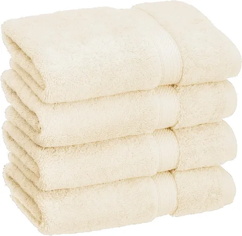 Vista 80 de BNM Toallas de Algodón Egipcio de Peso Pesado, Ideales para Baño, Ducha, Spa, Hotel, 800 GSM, Toallas Faciales/de Aseo, Toallas de Mano, Toallas