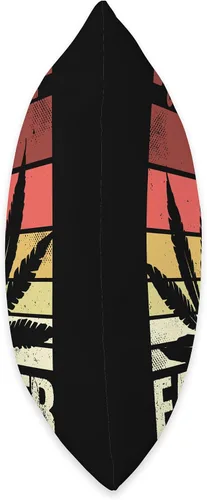 Vista 2 de Support Your Local Weed Farmer - Almohada para cultivador de marihuana, 16 x 16 pulgadas, multicolor