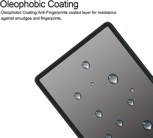 Vista 5 de Supershieldz Protector de pantalla diseñado para Samsung Galaxy Tab S8 Plus/Galaxy Tab S7 FE/Galaxy Tab S7 Plus (12.4 pulgadas), vidrio templado