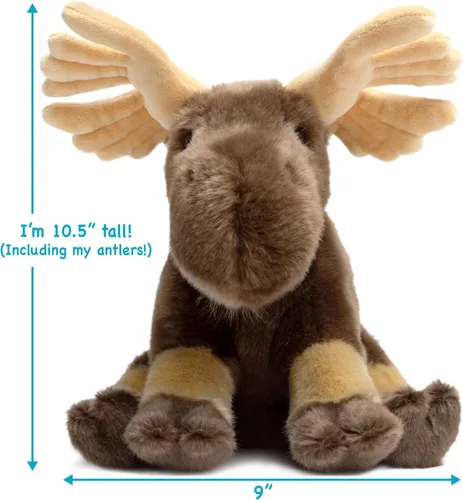 Vista 2 de TigerHart Martin The Moose - Peluche de 10.5 pulgadas (nueva edición)