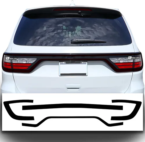 Vista 11 de BOGAR TECH DESIGNS Kit de tinte de luz de freno de tercera cola compatible con Dodge Durango 2014-2020, oscuro