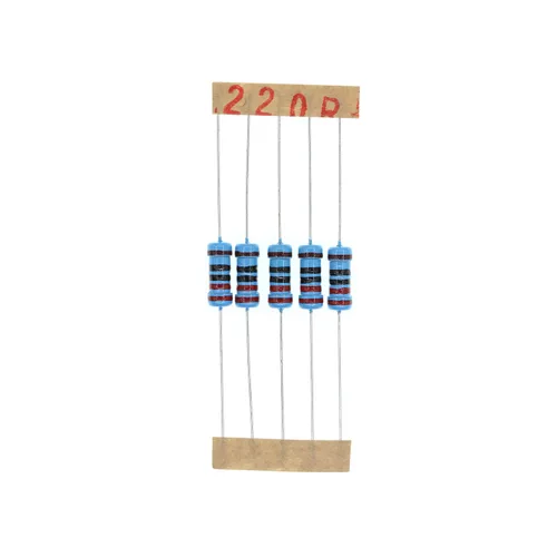 Vista 105 de 100PCS 1 vatios 1W 0R1 0.1 ohmios 1% resistencia de película metálica